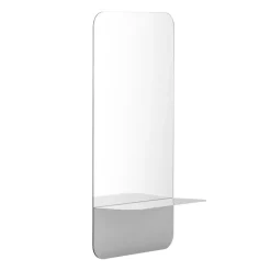 Horizon vertical mirror 40x80 cm, Stainless steel