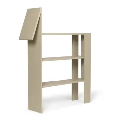Horse bookshelf 91x111 cm, Cashmere