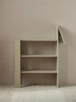 Horse bookshelf 91x111 cm, Cashmere