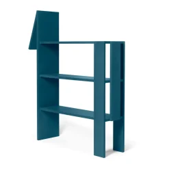 Horse bookshelf 91x111 cm, Dark Blue