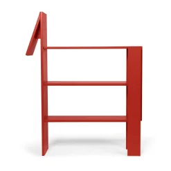 Horse bookshelf 91x111 cm, Poppy Red