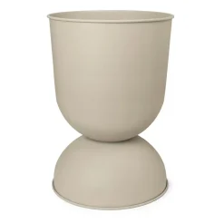 Hourglass flower pot small Ø30 cm, Cashmere