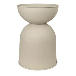 Hourglass flower pot small Ø30 cm, Cashmere