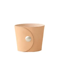 Hug flower pot, Light brown, h.15 cm Ø18 cm