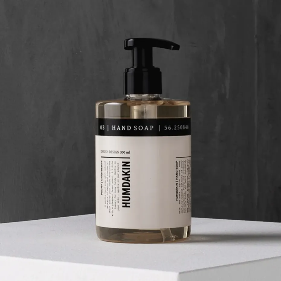 Humdakin hand soap 300 ml, Peony & cranberry