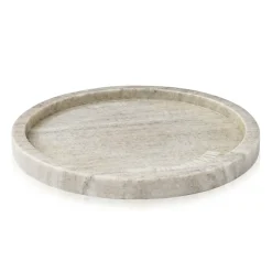 Humdakin marble tray round Ø22, Brown