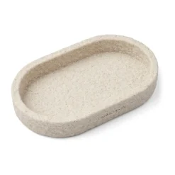 Humdakin Sandstone oval tray 15x25 cm, Natural
