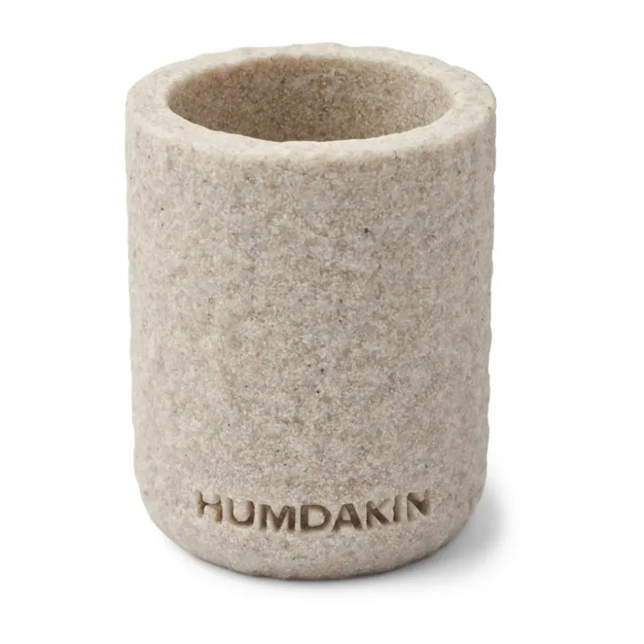 Humdakin Sandstone toothbrush cup 10 cm, Natural