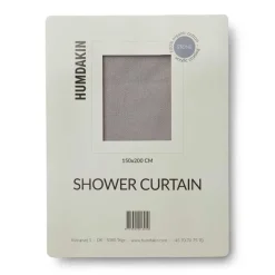 Humdakin shower curtain 150x200 cm, Stone