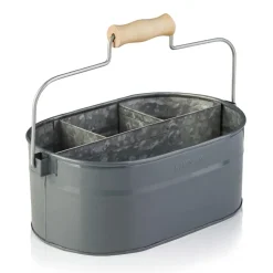 Humdakin System bucket storage box 30x19 cm, Grey