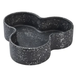 Humdakin Terrazzo bowl, Black