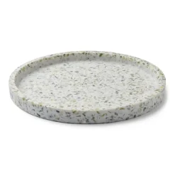 Humdakin Terrazzo rund tray Ø20 cm, Green-white