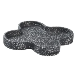 Humdakin Terrazzo tray 27 cm, Black