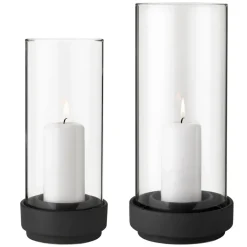 Hurricane lantern black, Small