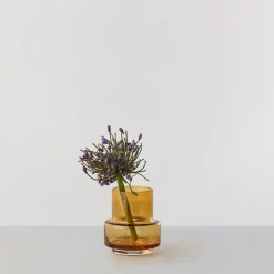 Hurricane tea light no. 25, Amber