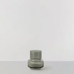 Hurricane tea light no. 25, Smoked grey