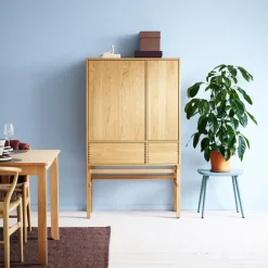 Hylte cabinet, Oak