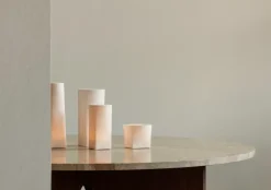 Ignus LED candle 8 cm, Ivory