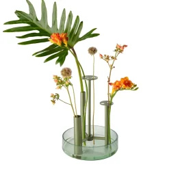 Ikeru vase Forest green, high