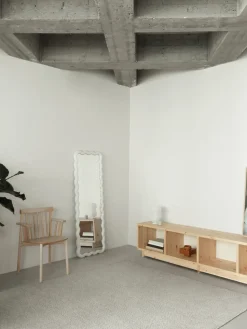 Illu mirror 160x55 cm, White