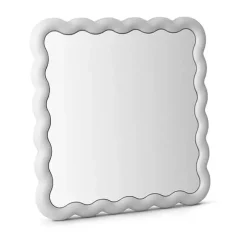 Illu mirror 80x80 cm, White