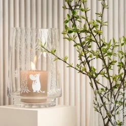 In the Woods lantern/vase 20 cm, clear-white