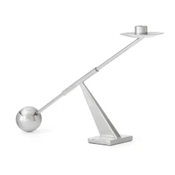 Interconnect candlestick 42,5 cm, Stainless steel