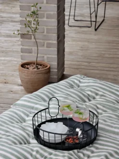 Inu basket Ø38x18 cm, Black