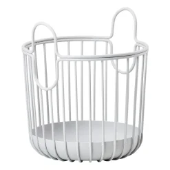 Inu basket 10.5x13.5 cm, Soft grey