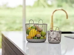 Inu basket 20x20 cm, Taupe