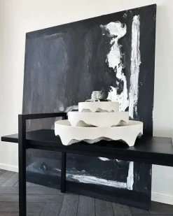 Iwa decorative tray, Birch, Ø30