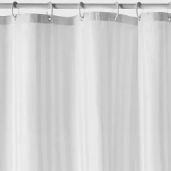 Jacquard shower curtain white, 180x200 cm