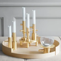 Jaime Hayon Single candle holder brass, #1