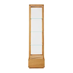 Japanese display cabinet medium, Warm oiled oak