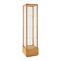 Japanese display cabinet medium, Warm oiled oak