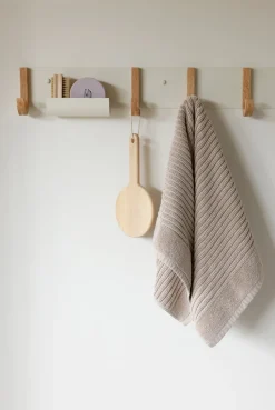 Jay clothing rack 5 hooks, Creamweiss-ek