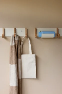 Jay clothing rack 4 hooks, Creamweiss-ek