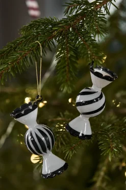 Jolly Christmas Bauble 4-pack, White