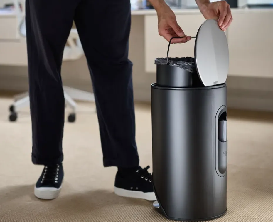 Joseph Joseph Arc pedal bin 10 L, Carbon black
