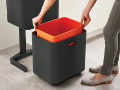 Joseph Joseph Totem Max trash bin 60 L, Carbon black