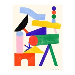 Jouer poster, 30x40 cm