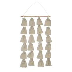 Joyful Advent Calendar 75 cm, Beige