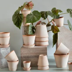 Julie flower pot Ø14 cm, pink