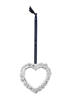 Karen Blixen window decoration Flower heart, Silver