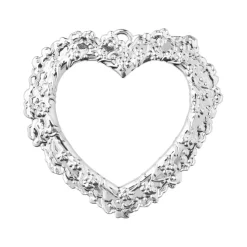 Karen Blixen window decoration Flower heart, Silver