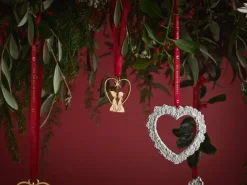 Karen Blixen window decoration Flower heart, Silver
