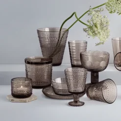 Kastehelmi candleholder, linen