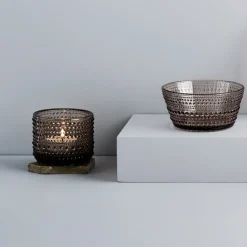 Kastehelmi candleholder, linen