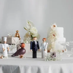 Kay Bojesen bride, White, 17 cm