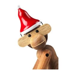 Kay Bojesen Christmas hat for medium monkey, Red